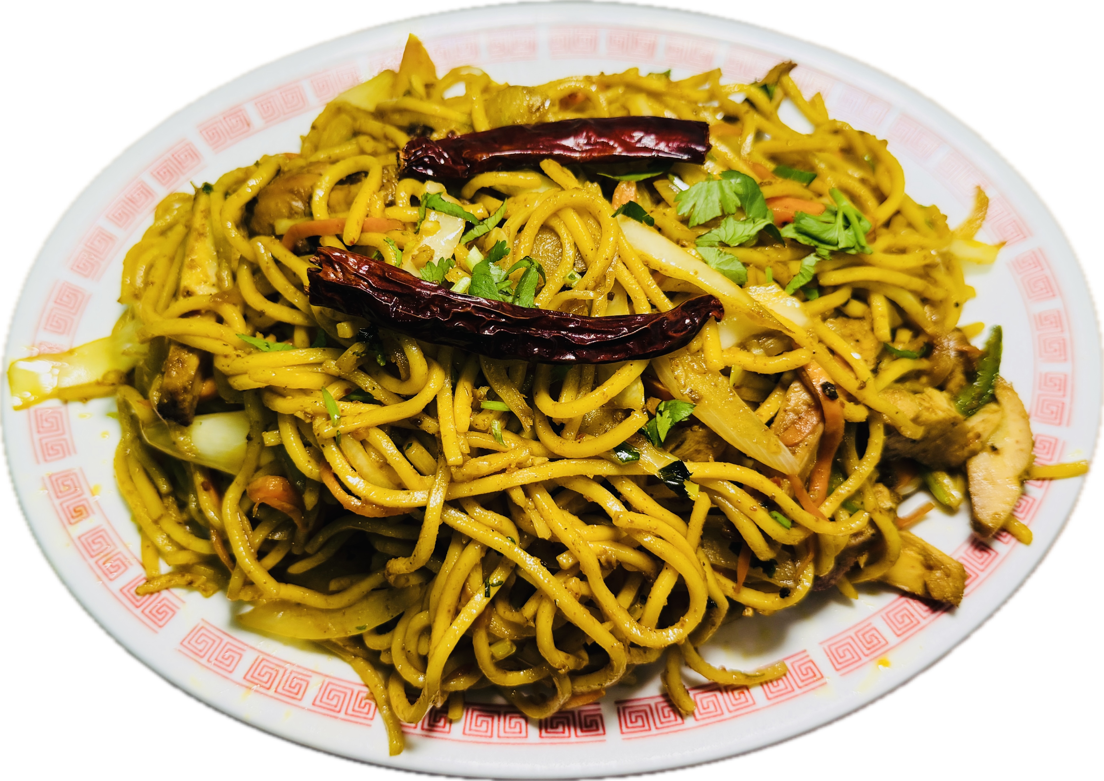 Chicken chowmein noodles