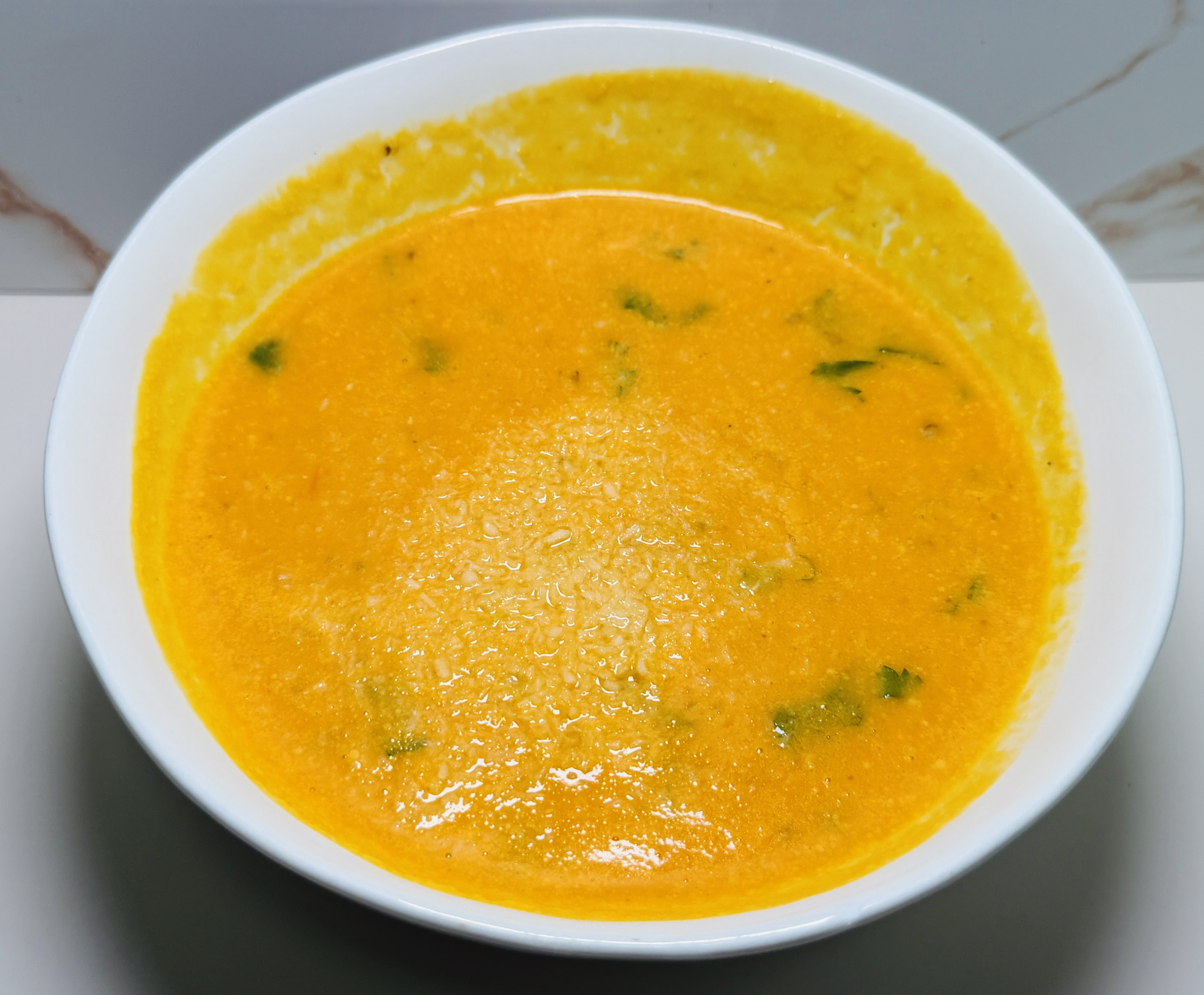 Coconut tomato soup