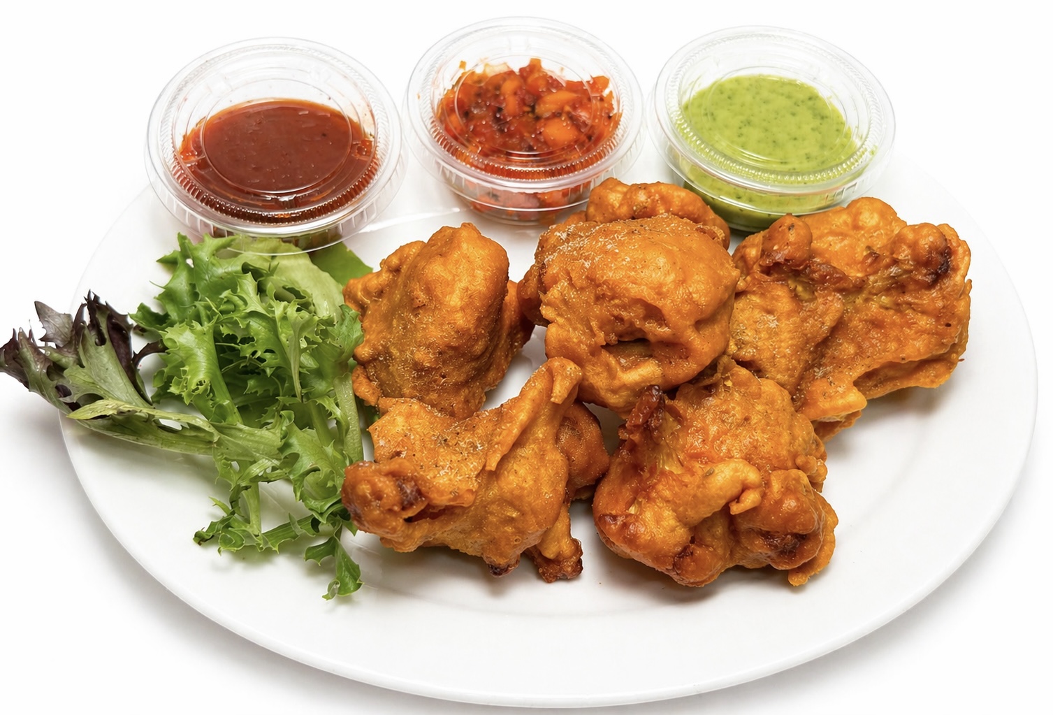Golden cauliflower pakora