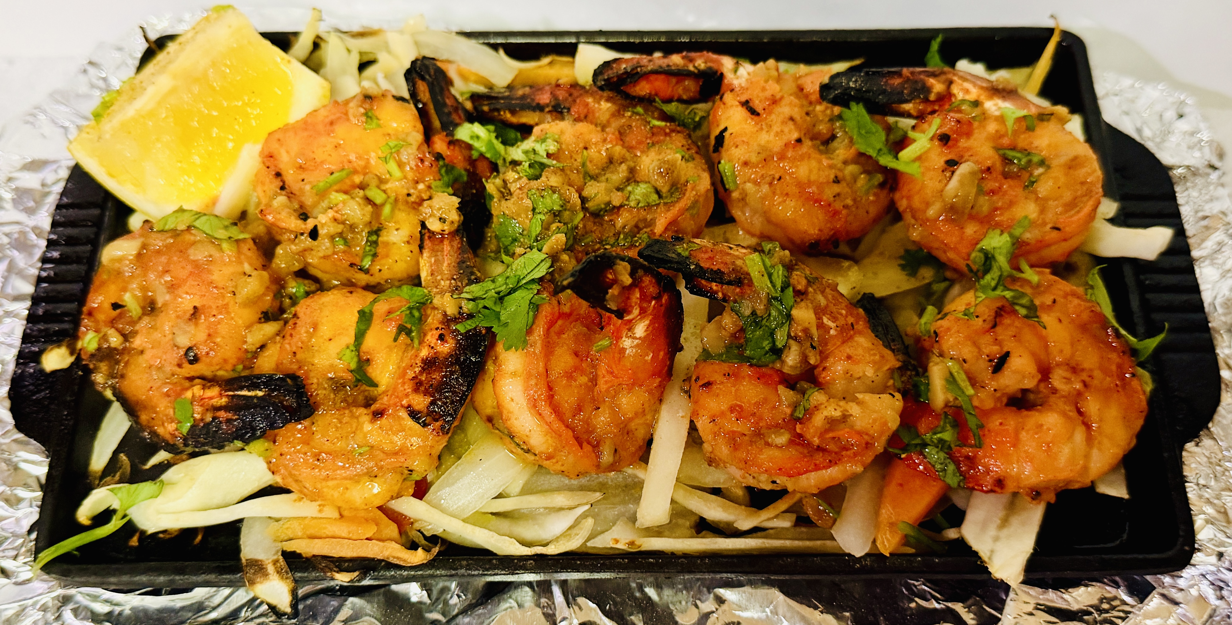 Tandoori shrimp